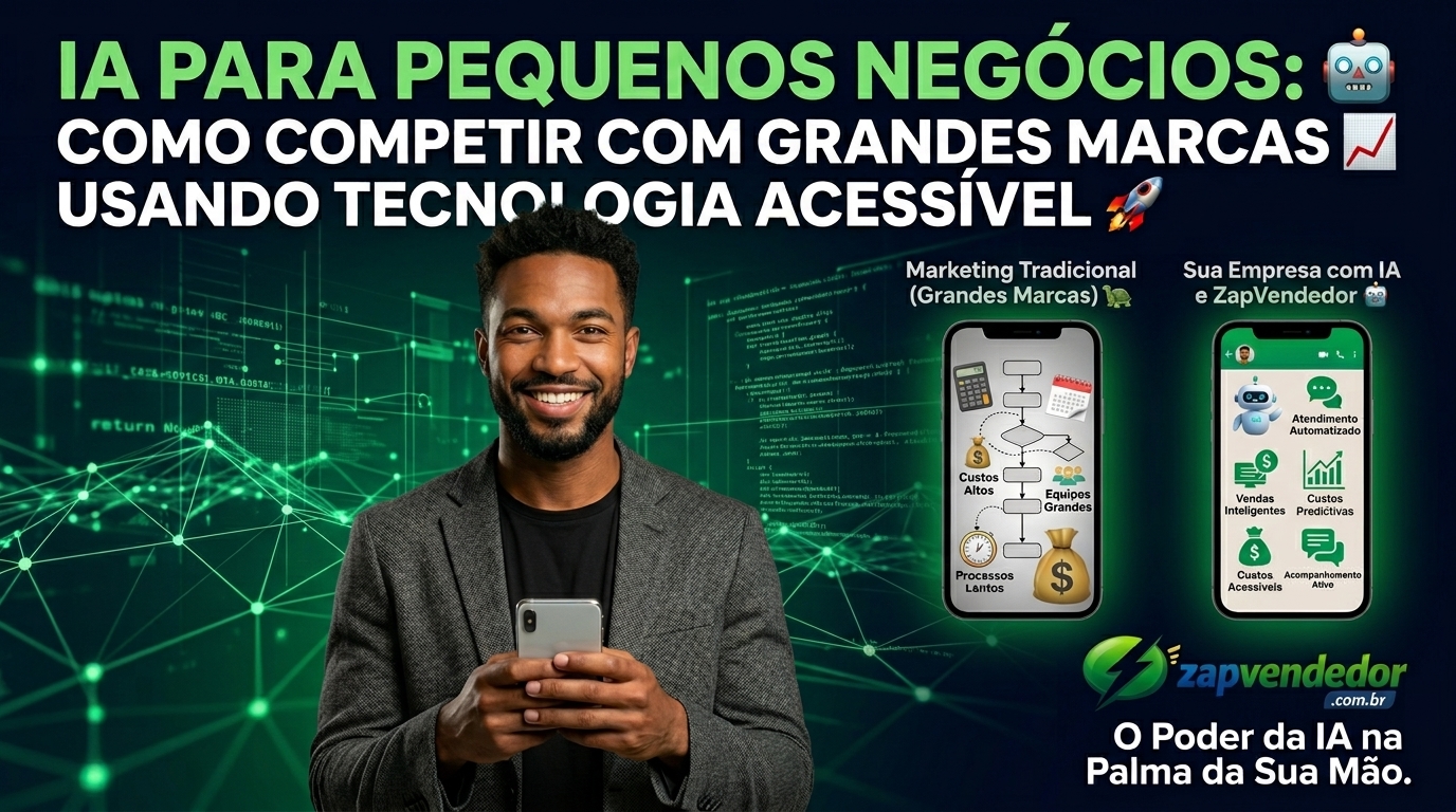 Casos reais de pequenas empresas usando IA para crescer no WhatsApp