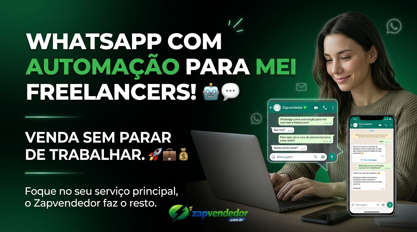 Exemplos de automação no WhatsApp para diferentes tipos de autônomos