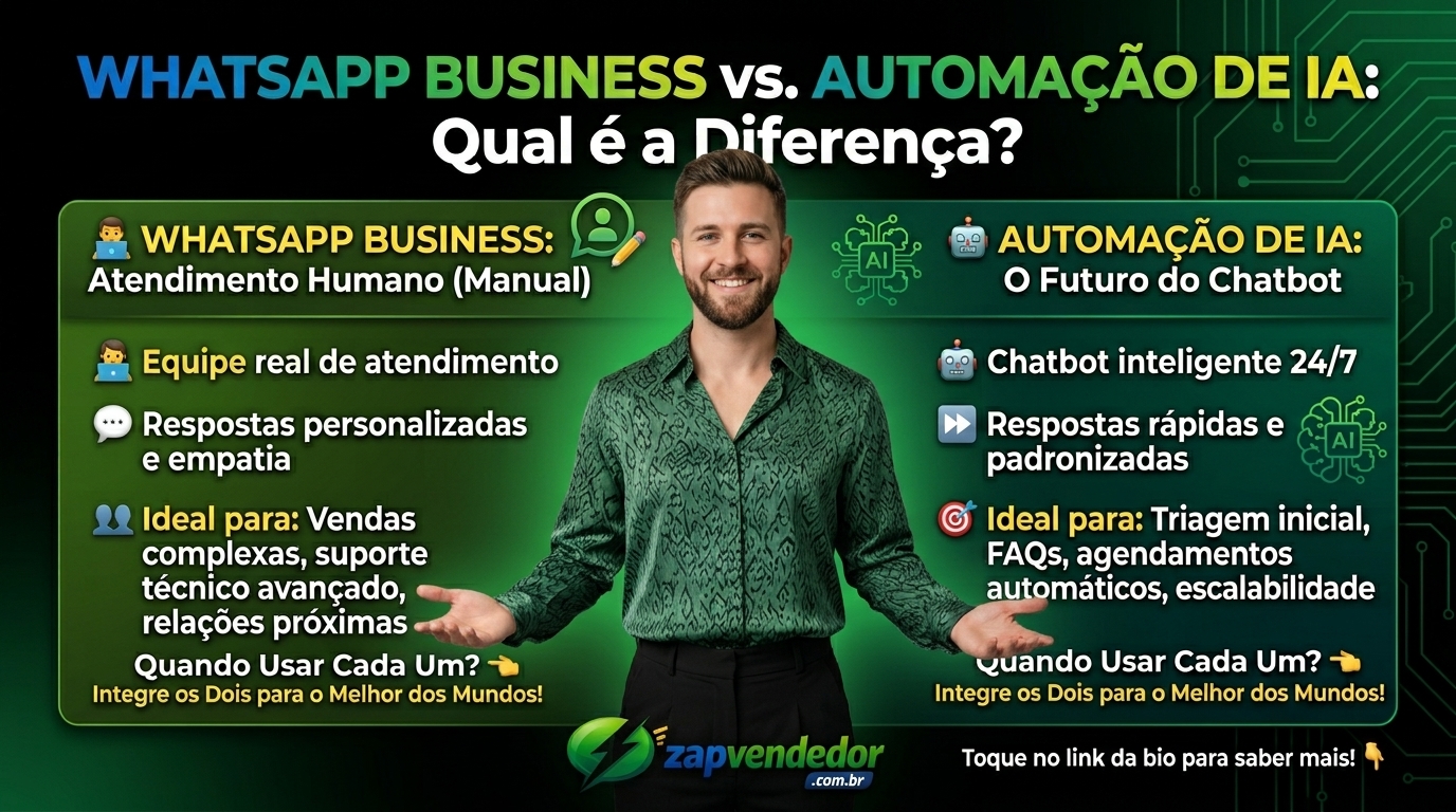 Comparativo de soluções de automação no WhatsApp para empresas