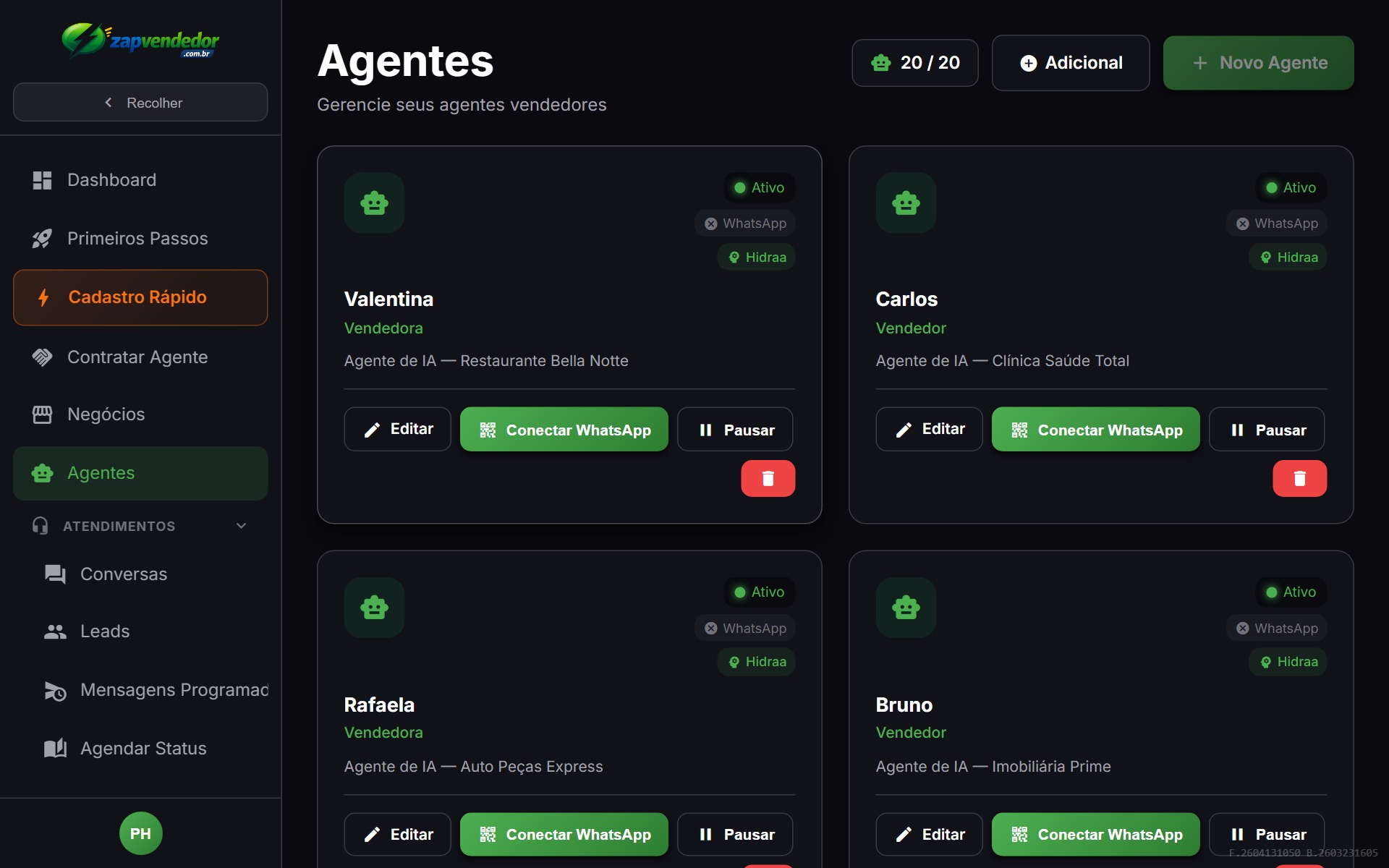 Step Instruções Avançadas — regras de fechamento de vendas